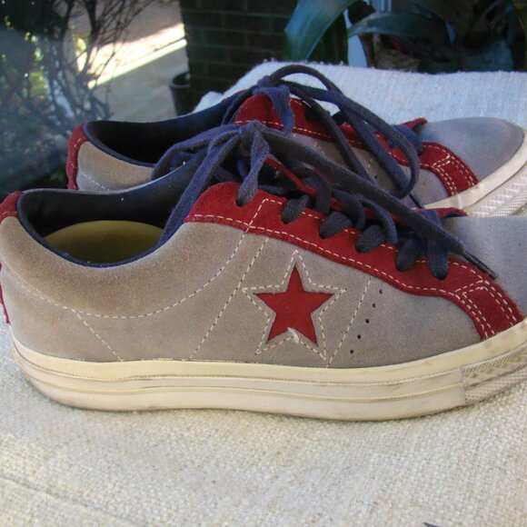 Converse One Star 'Deep Periwinkle Rhododenron' low top suede, 7.5 (W) 5.5 (M) - Picture 6 of 7
